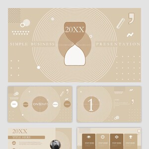 Simple Minimal Business Powerpoint Template