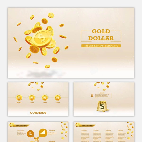 Money Powerpoint Template Etsy Money Powerpoint Template Etsy