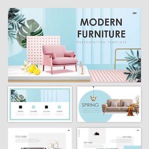 Modern Furniture Style Powerpoint Template