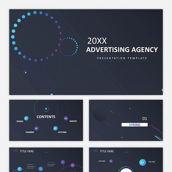 Advertising Agency Powerpoint Template