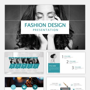 Minimal Fashion Design PowerPoint template