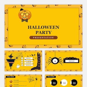 Halloween Party PowerPoint template
