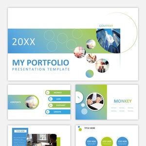 My Creative Portfolio Powerpoint Templates, Google Slides & Keynote Templates