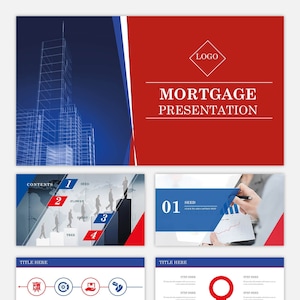 Minimal Modern Mortgage Powerpoint Template