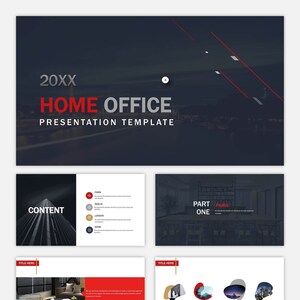 Home Office Powerpoint Template