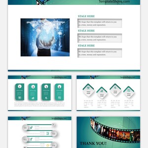 Video Cinema, Movie Proposal Powerpoint Template - Etsy