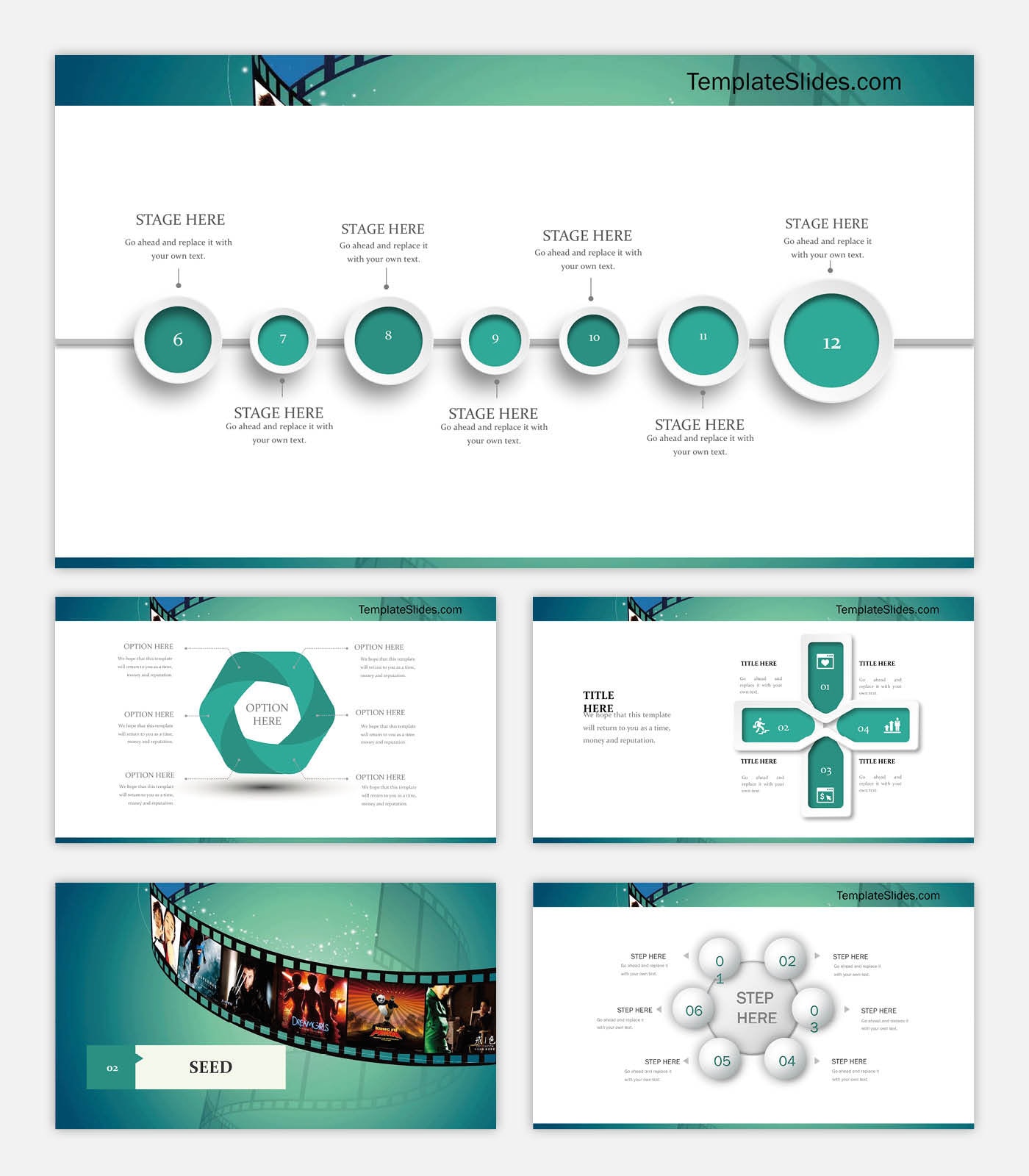 Video Cinema, Movie Proposal Powerpoint Template - Etsy