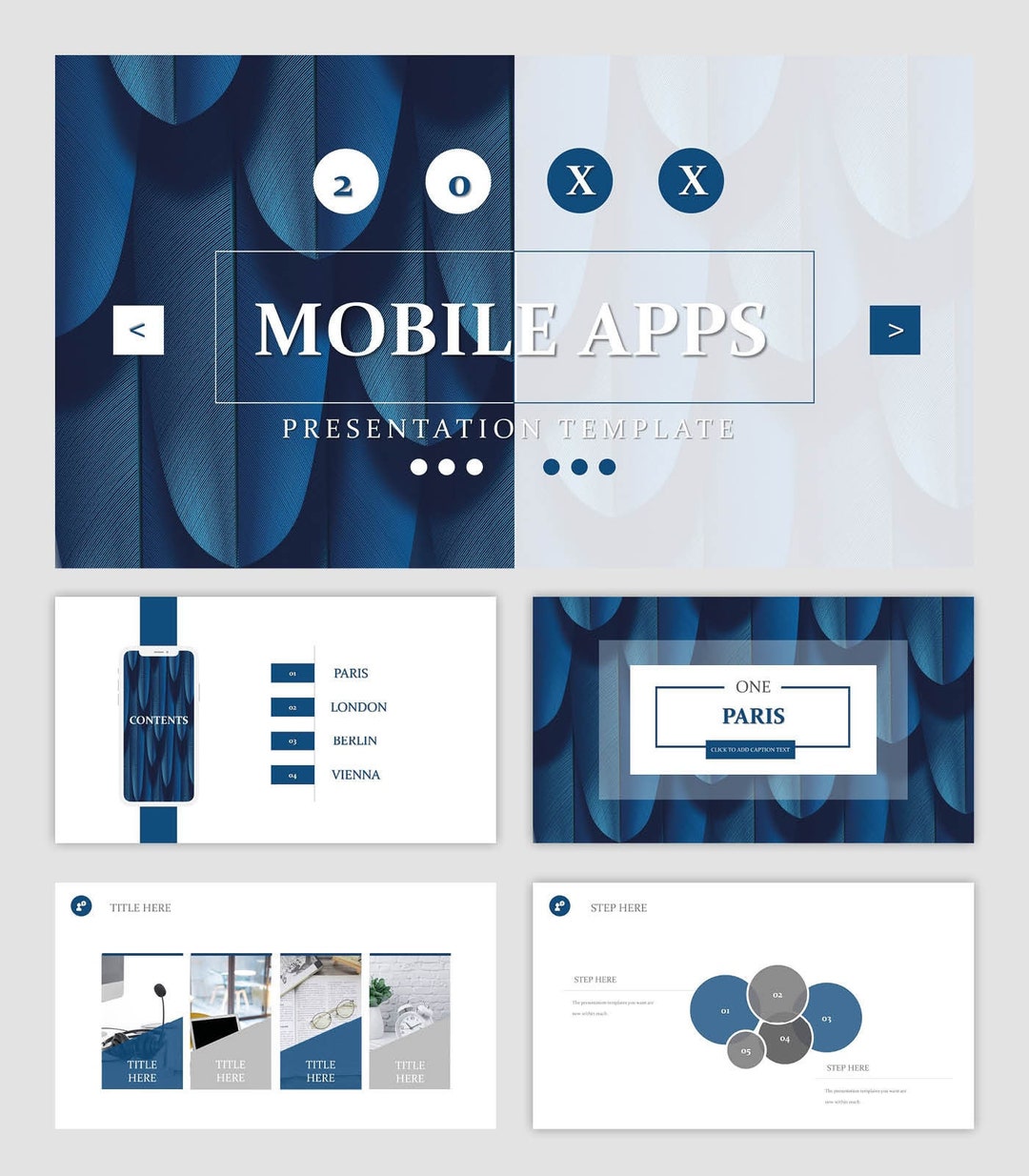Mobile Apps Technology Powerpoint Template - Etsy