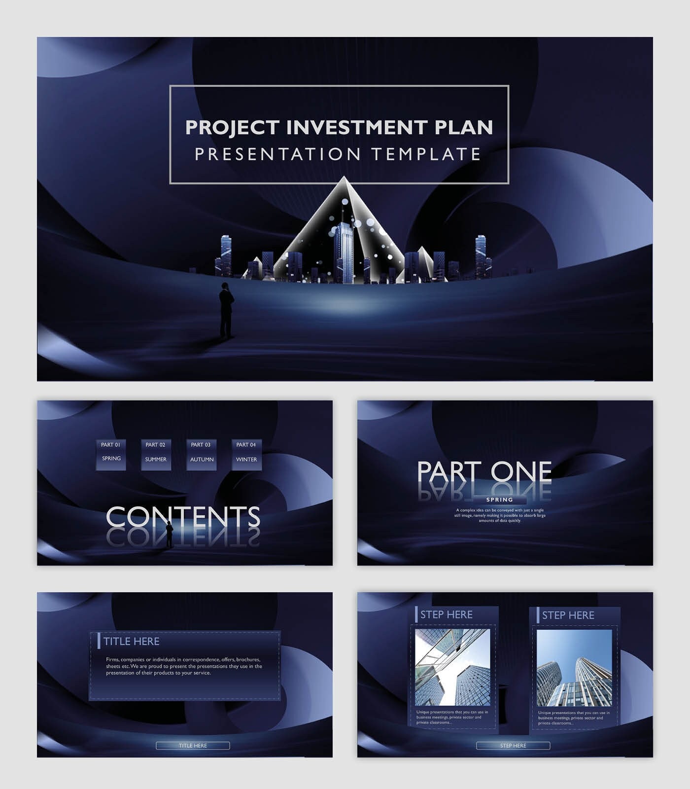 Project Investment Plan Powerpoint Template photo photo