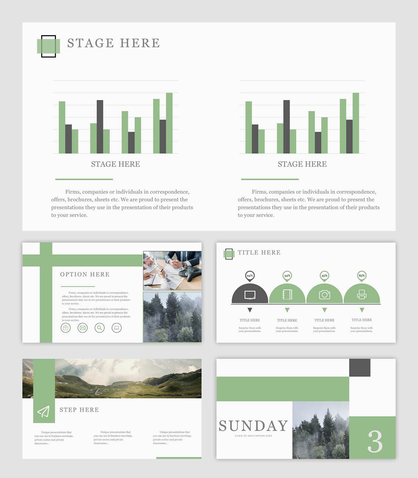 Modern Simple Business Plan Powerpoint Template - Etsy