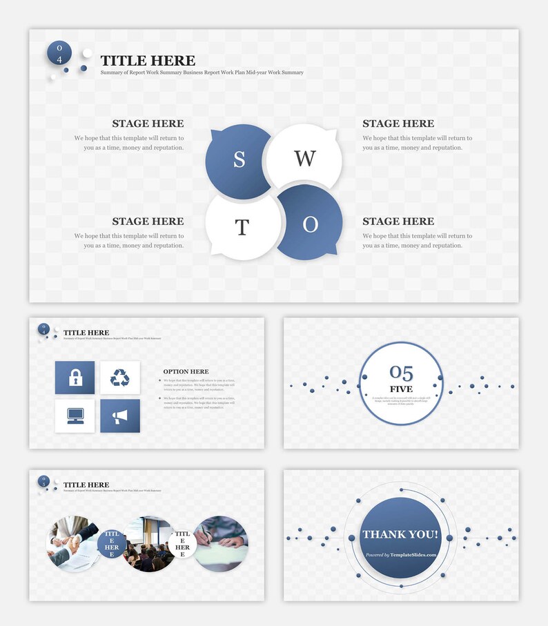 Hedge Fund Powerpoint Template Etsy