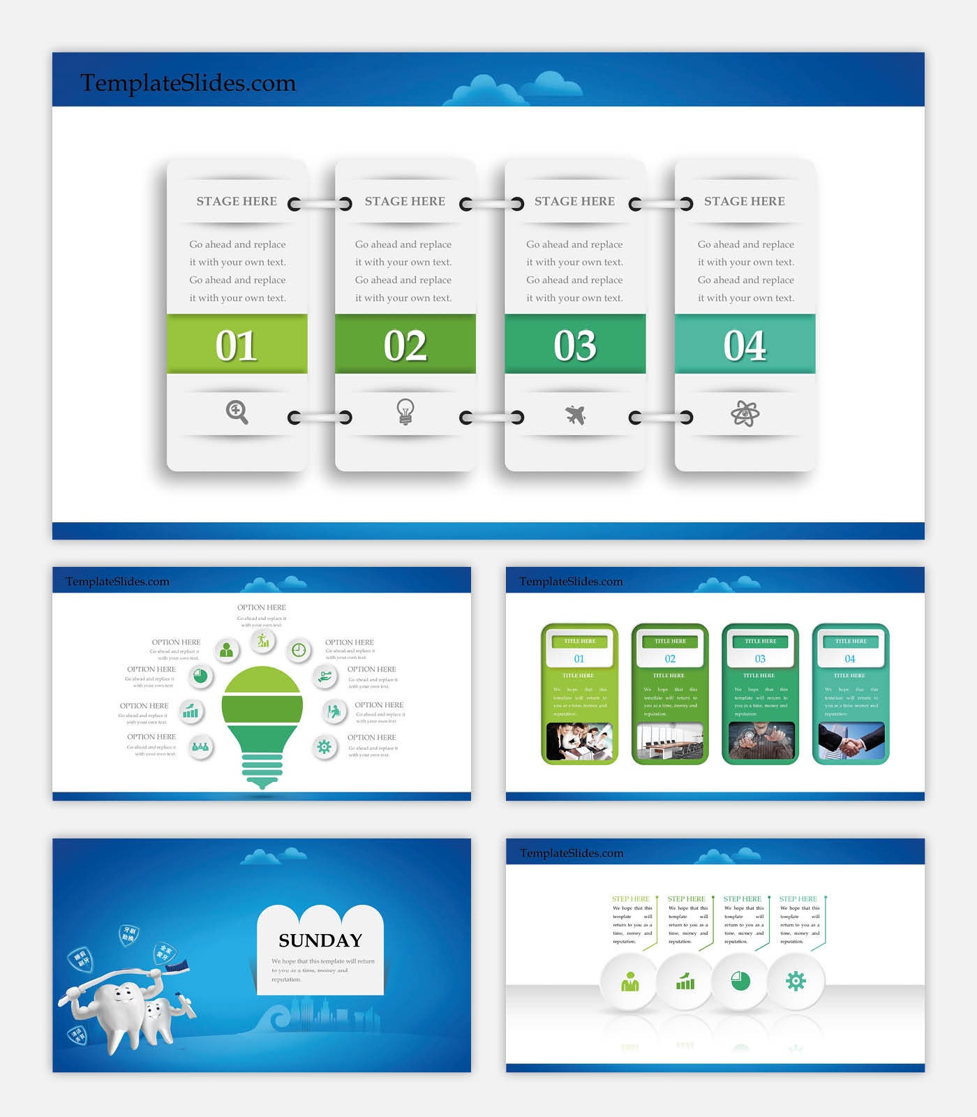 Teeth Powerpoint Dental Happy Teeth Powerpoint Template - Etsy
