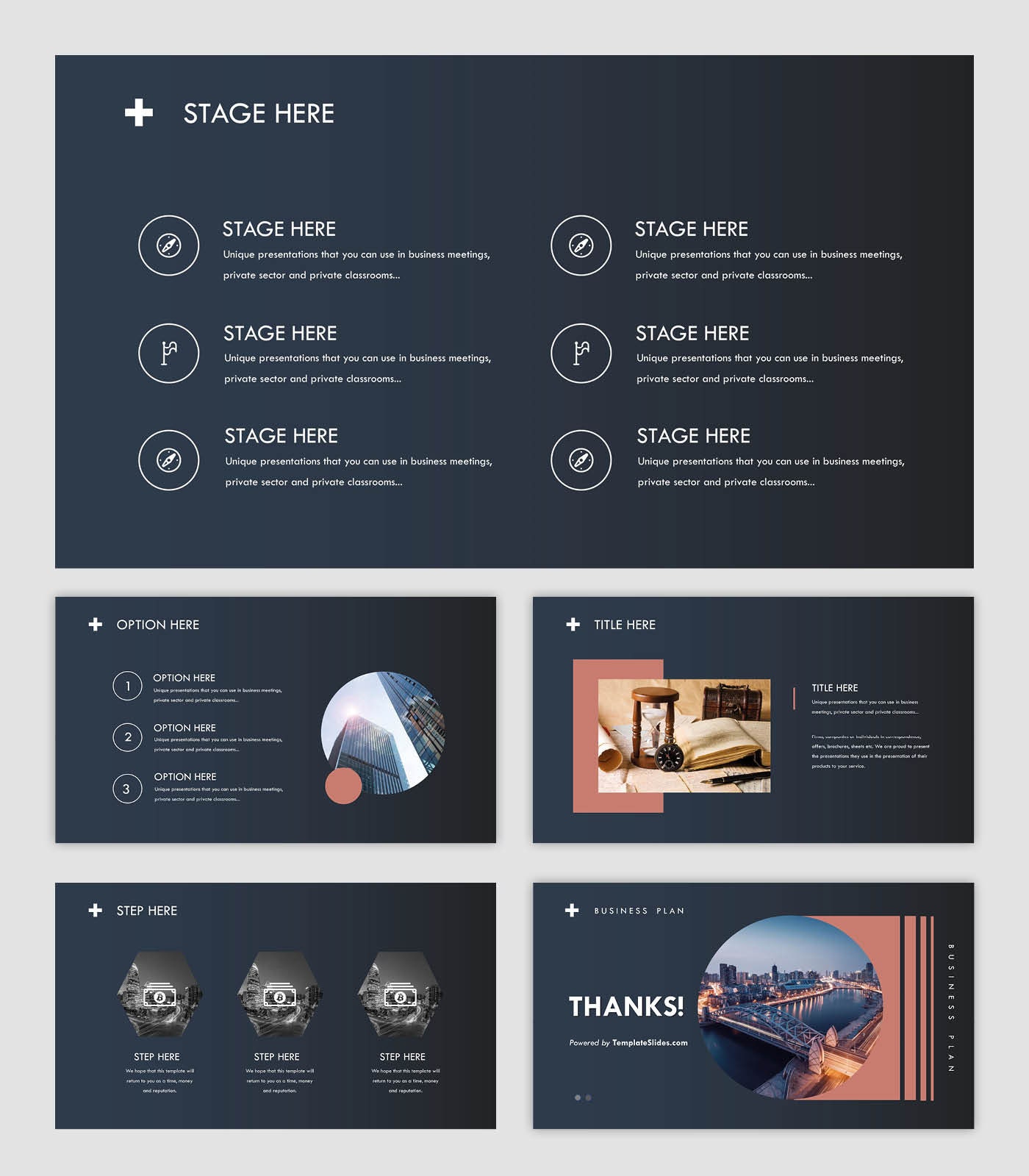 Modern Business Plan Powerpoint Template - Etsy