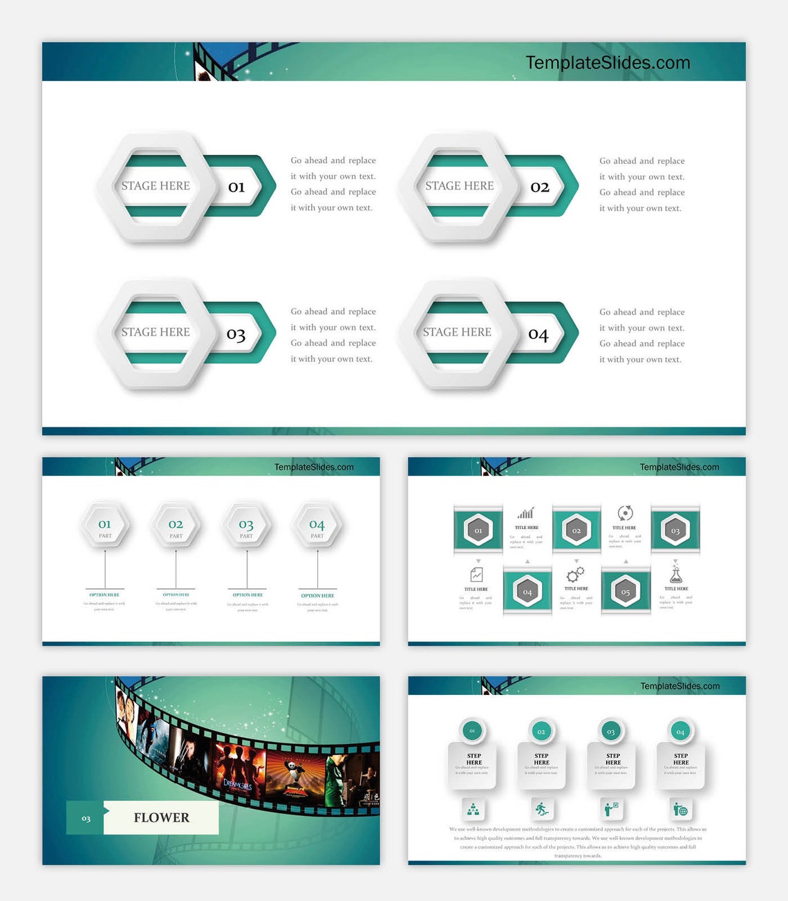 Video Cinema, Movie Proposal Powerpoint Template - Etsy