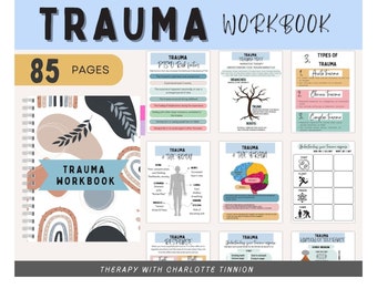 Trauma worksheets, trauma response, trauma therapy, narrative therapy, window of tolerance, trauma and the brain, trauma healing, CPTSD tool