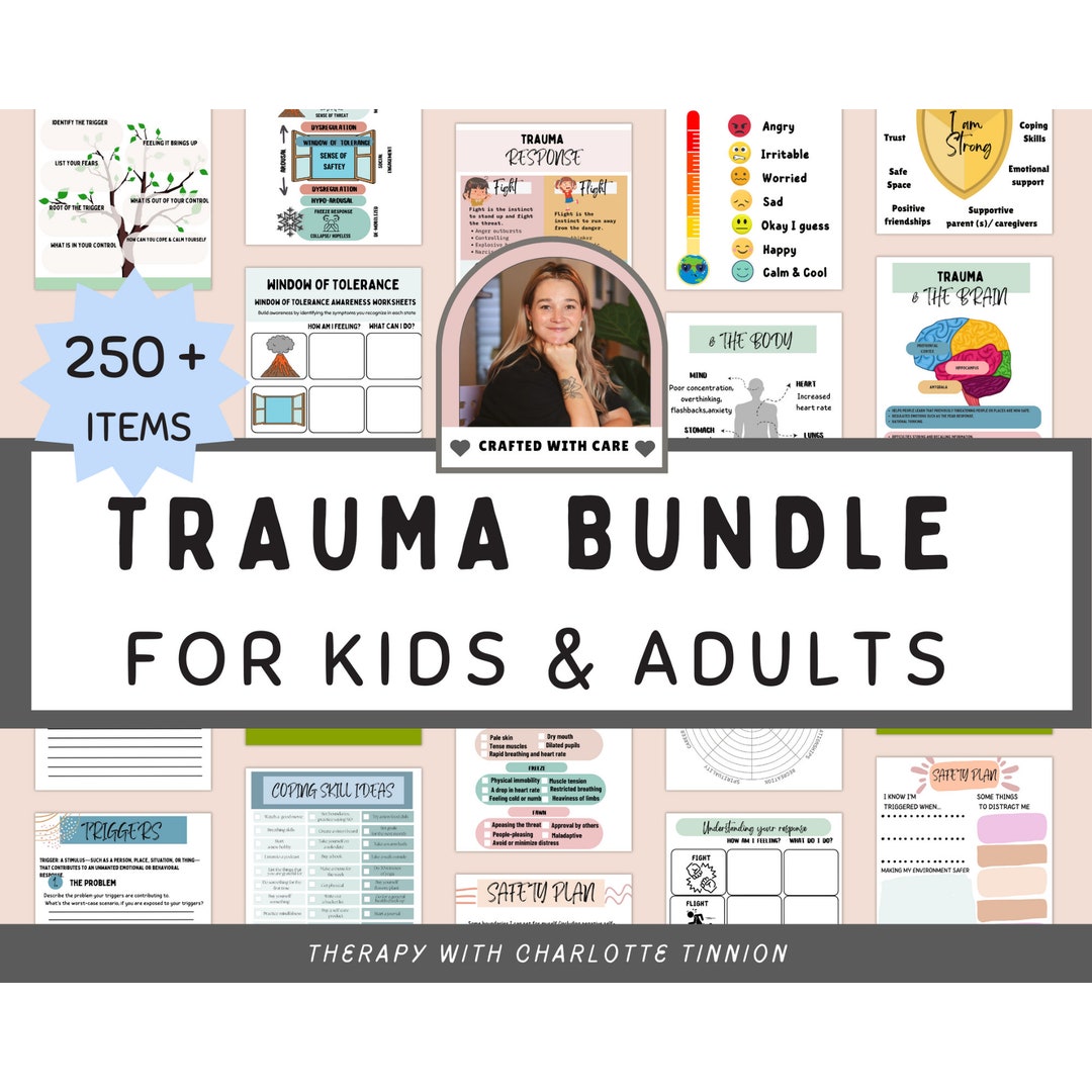 Trauma Bundle Trauma WorkbookTrauma Workbook for Kids Trauma Trauma Bundle Trauma WorkbookTrauma Workbook for Kids Trauma