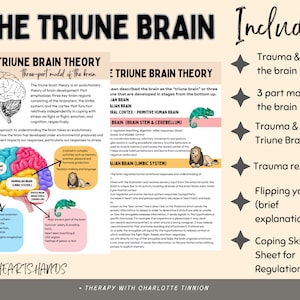 Triune Brain Model, Trauma and the Brain, Healing Trauma, Trauma ...