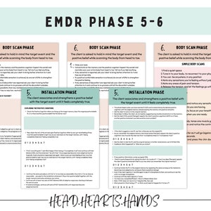 EMDR bundle, Eye movement psychotherapy bundle, EMDR scripts, EMDR kids, trauma therapy, ptsd therapy, trauma therapy, trauma kids, cptsd image 7