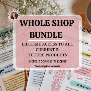 Ultimate Therapy Bundle: Your Comprehensive Toolkit for Healing and Growth, whole shop, therapy bundle, IFS bundle, DBT bundle, EMDR scripts