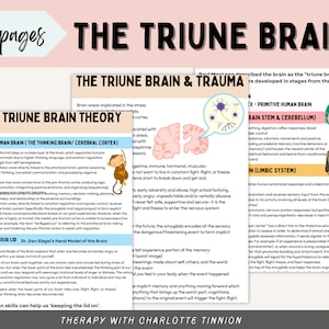 Triune Brain Model, Trauma and the Brain, Healing Trauma, Trauma ...