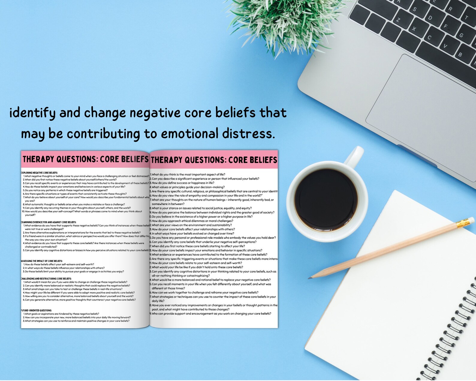 Core Beliefs and Values Exploration, CBT, Core Beliefs Work, Cognitive ...