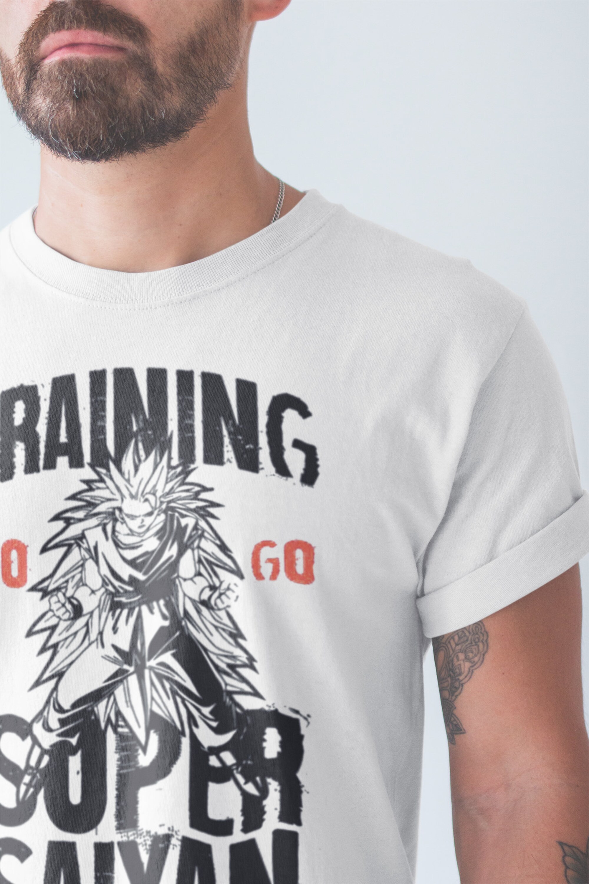 Training To Go Super Saiyan T Shirt Gym Goku Dragon Ball Z Gt Crossfit