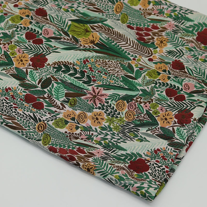 Vintage Make-up-Tasche Aus Jacquard-Stoff – Große Kosmetiktasche Mit Reißverschluss, Reise-Kulturbeutel, Geschenk Für Frauen