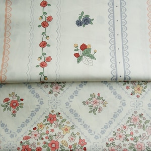 Floral Cotton Fabric,Pillow Fabric,Floral Fabric,Printed Floral Fabric,Soft Fabric,Summer Dress Fabric,Fabric By The Yard,Cotton Fabric