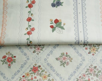 Floral Cotton Fabric,Pillow Fabric,Floral Fabric,Printed Floral Fabric,Soft Fabric,Summer Dress Fabric,Fabric By The Yard,Cotton Fabric