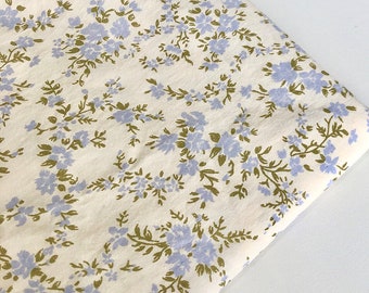 Flower Cotton Fabric,Pillow Fabric,Flower Fabric,Printed Cotton Fabric,Soft Fabric,Summer Dress Fabric,Fabric By 1/2 Yard,Cotton Fabric