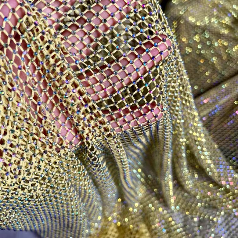 Rhinestone Mesh Fabric,wedding Tulle Mesh Fabric,wedding Mesh Fabric ...
