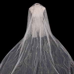 Tela de encaje con lentejuelas, tela de malla de tul para bodas, tela bordada, tela de encaje para bodas, tela para vestidos de novia, tela blanca, tela cortada a medida