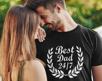 Mens Clothing Best Dad Shirt - Unique Fathers Day Gift for Dad - Fashion Graphic Tees for Dad - Best Fathers Day Present