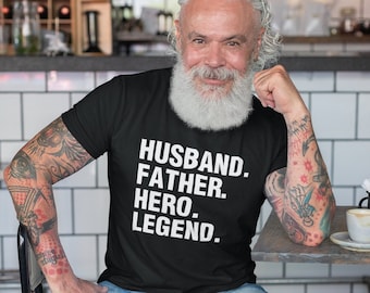Fathers Day Gift Idea for Dad, Husband, Father, First Fathers Day Clothing, Unique Handmade Present for Best Dad, Shirts for Dad
