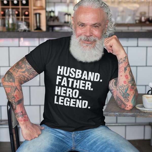 Best Shirts for Dad - Personalized Gift for Dad - Mens Clothing - Custom Fathers Day Gift for Dad, Husband, Father - Custom Handmade gift