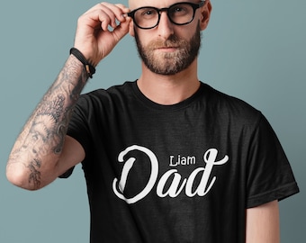 Unique Fathers Day Gift for Dad - Mens Clothing - Best Personalized Gift for Him - Fashion Tees for Dad - Custom Dad Fathers Day Present