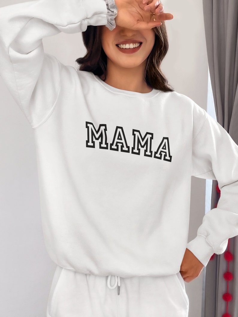 Ropa de mujer de primavera Sudadera de mamá Regalo de boda para mamá Ropa de mujer de moda Mejor regalo del Día de las Madres Traje de tendencia imagen 1