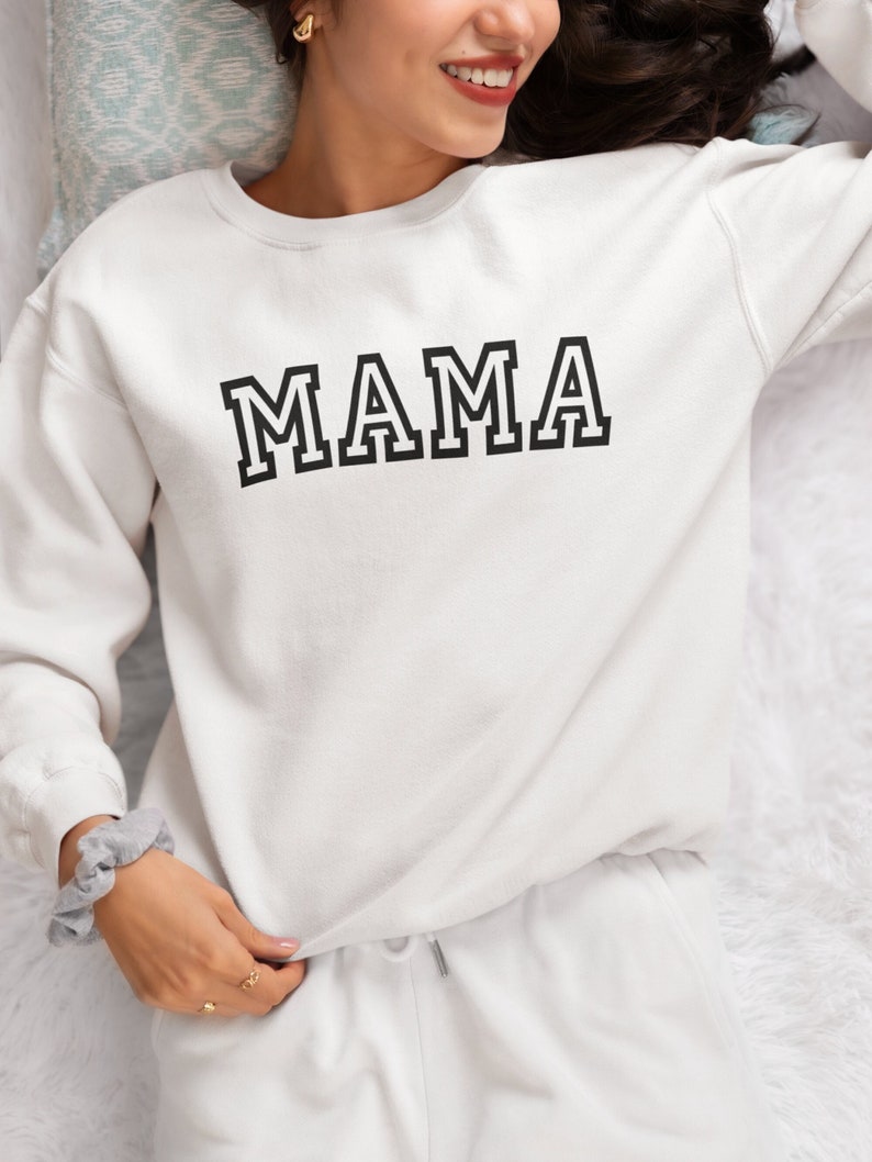 Ropa de mujer de primavera Sudadera de mamá Regalo de boda para mamá Ropa de mujer de moda Mejor regalo del Día de las Madres Traje de tendencia imagen 3