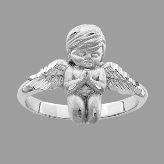 Baby angel shop ring