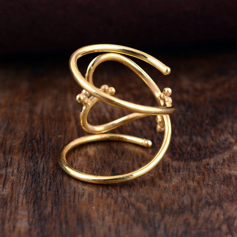 Lateral Deviation Finger Splint for Arthritis Handmade Ring Etsy