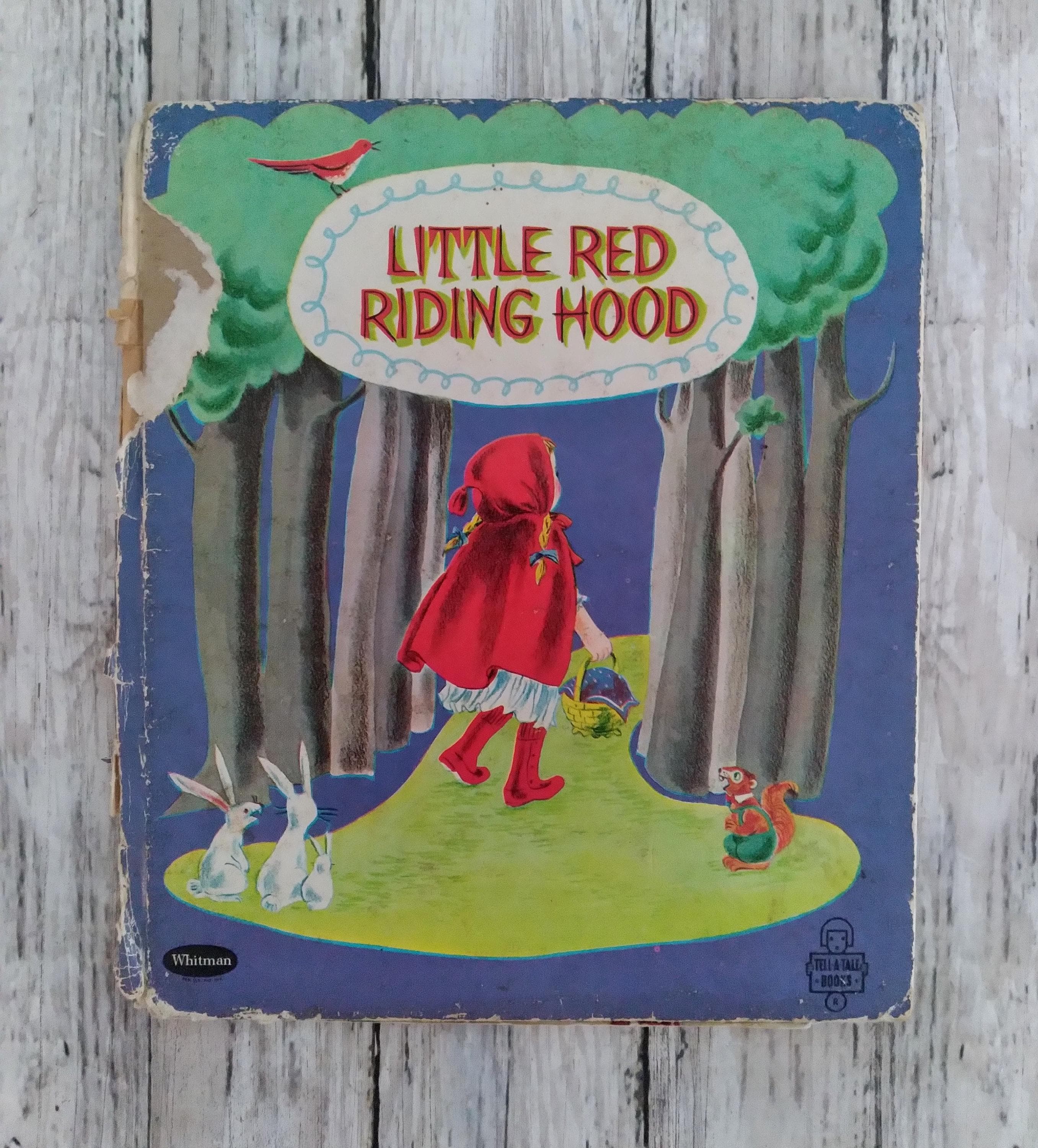 1959 Little Red Riding Hood, A Whitman Tell-a-tale Book - Etsy