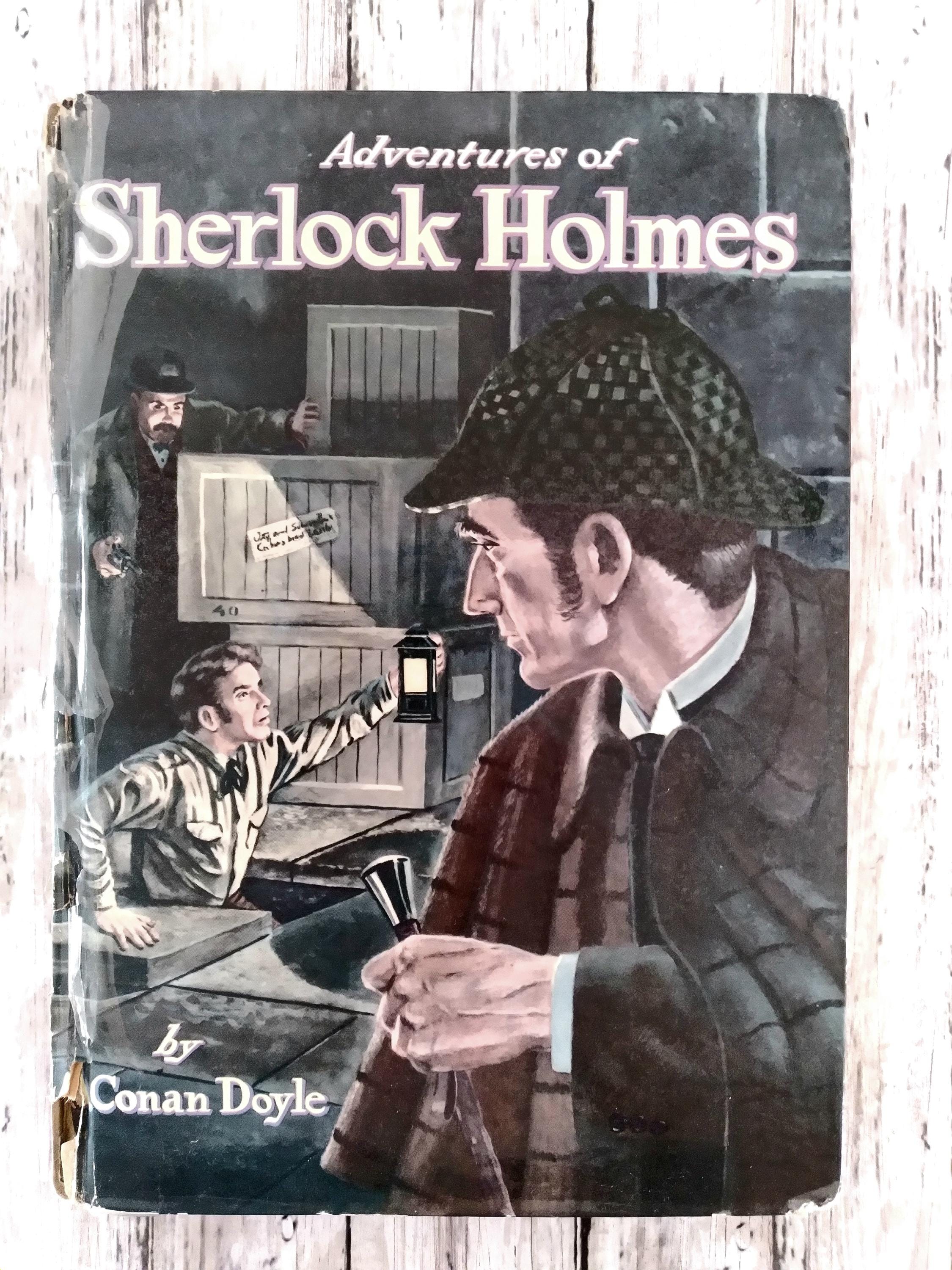 1955 Adventures of Sherlock Holmes, A. Conan Doyle - Etsy