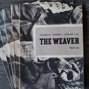 1938 The Weaver, choose your issue