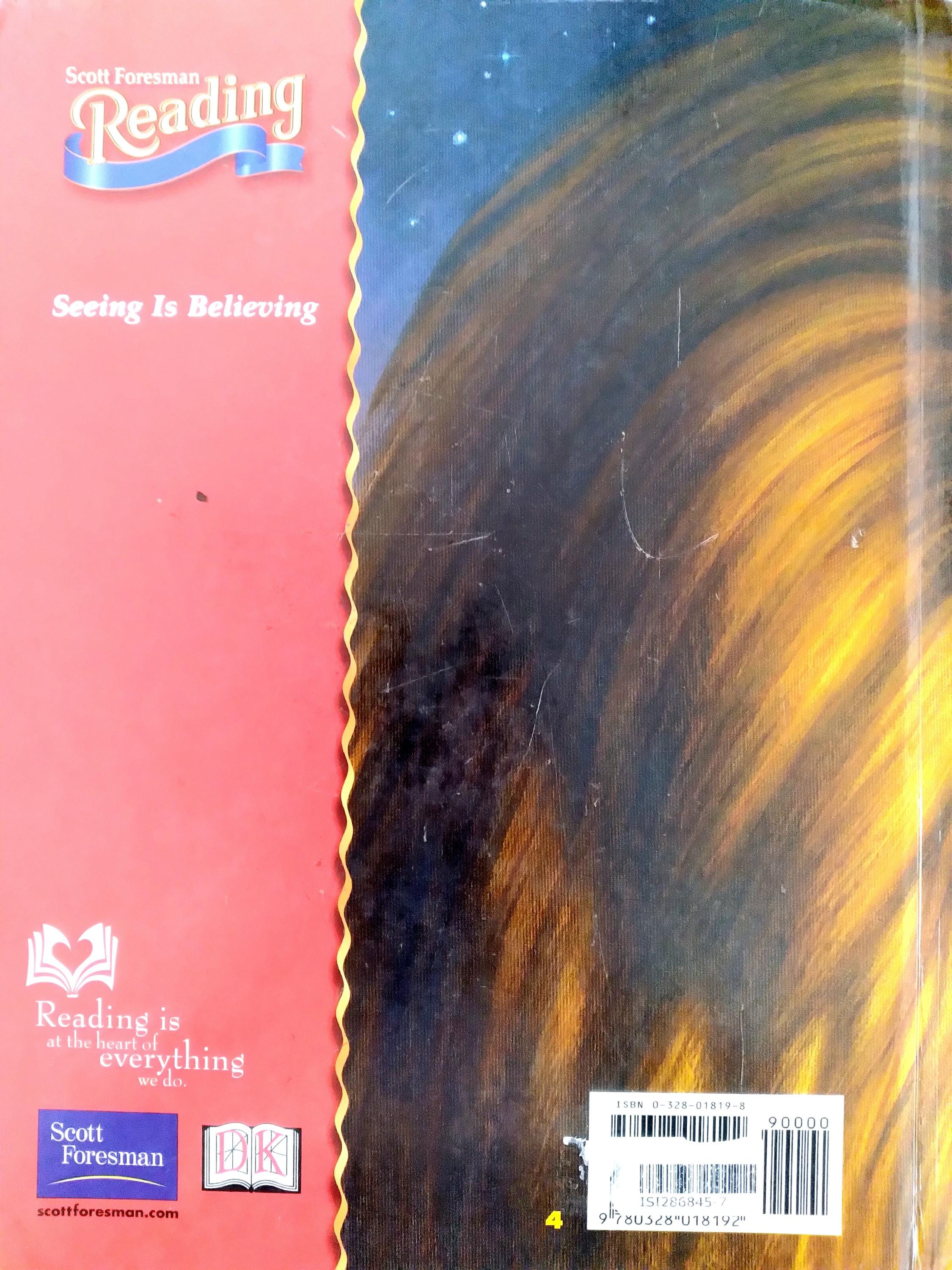 2002 Scott Foresman Reading, Seeing is Believing, Grade 4 - Etsy