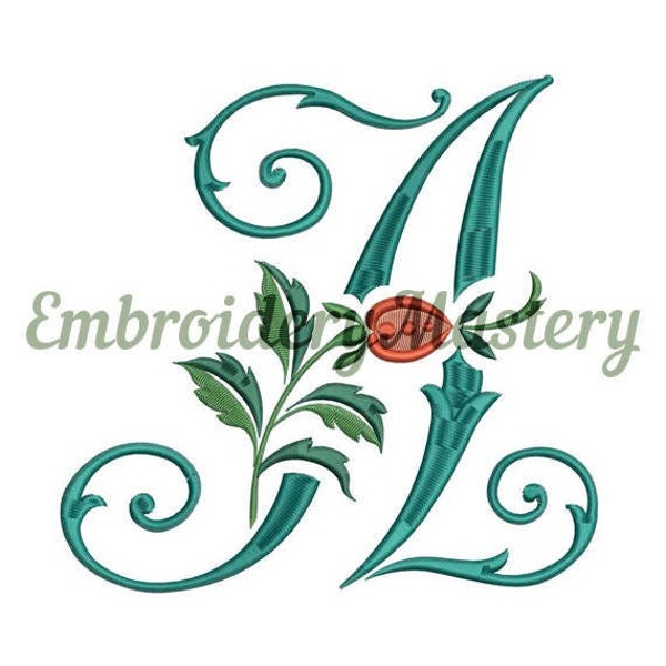 Single Line Embroidery Font - Etsy