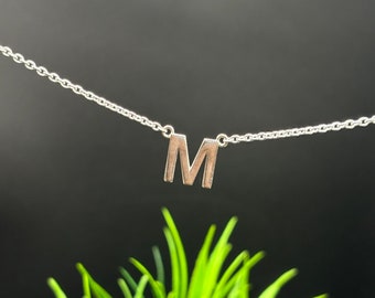 Personalized Name Necklace - Initial Necklace - Letter Necklace - 925 Sterling Silver Custom Necklace - Gift For Her - Minimalist Jewelry