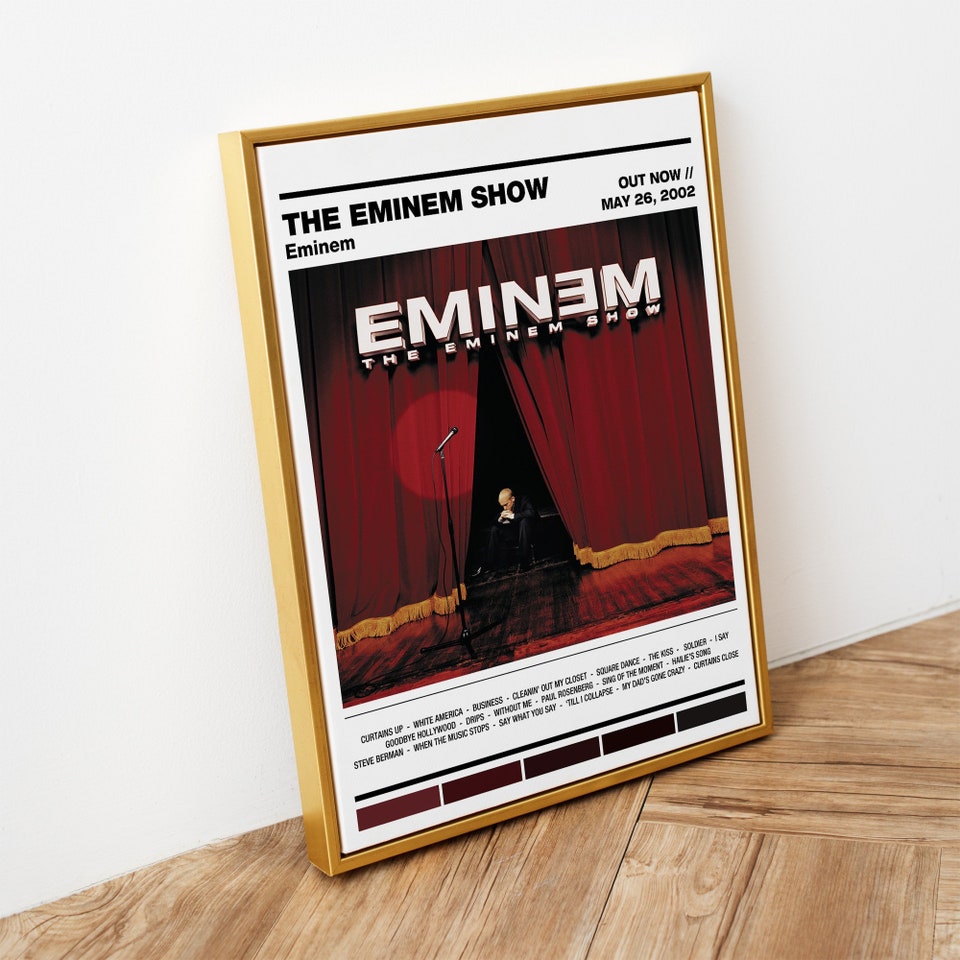 Eminem Rolling Stones Cover Wall Poster Print Art Decoration 16x20 Inches