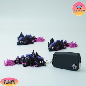 Flexi Baby Shadow Dragon: Gelenk 3D Gedrucktes Spielzeug (Instant Download