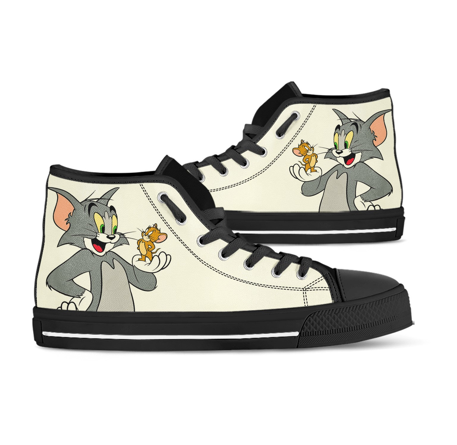 Tom Jerry Converse - Etsy