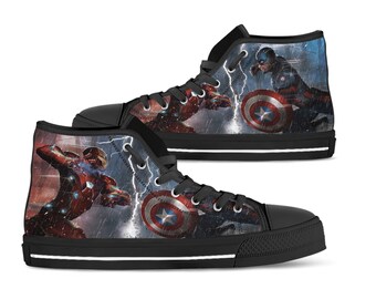 marvel converse trainers